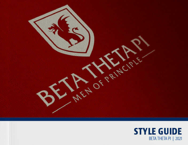 Beta Theta Pi Style Guide
